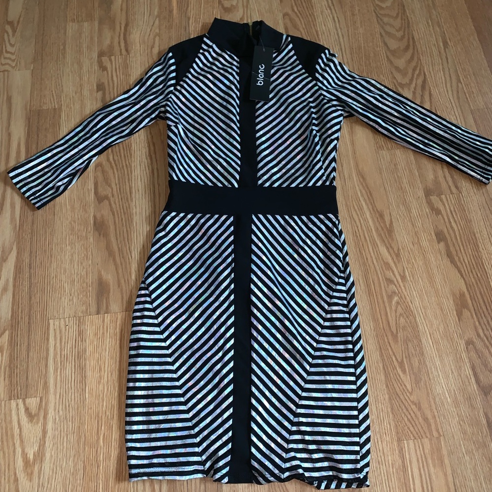NWT holographic mini dress